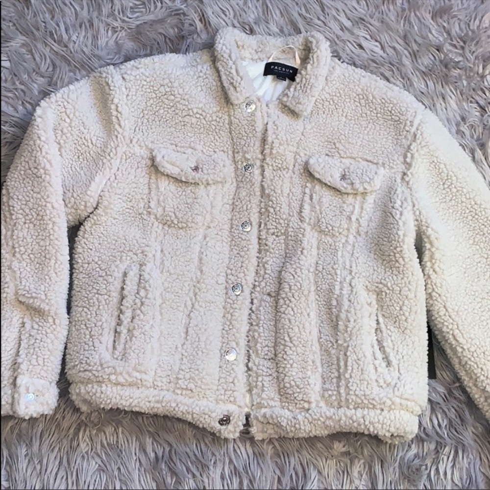 Pacsun Teddy Bear Coat